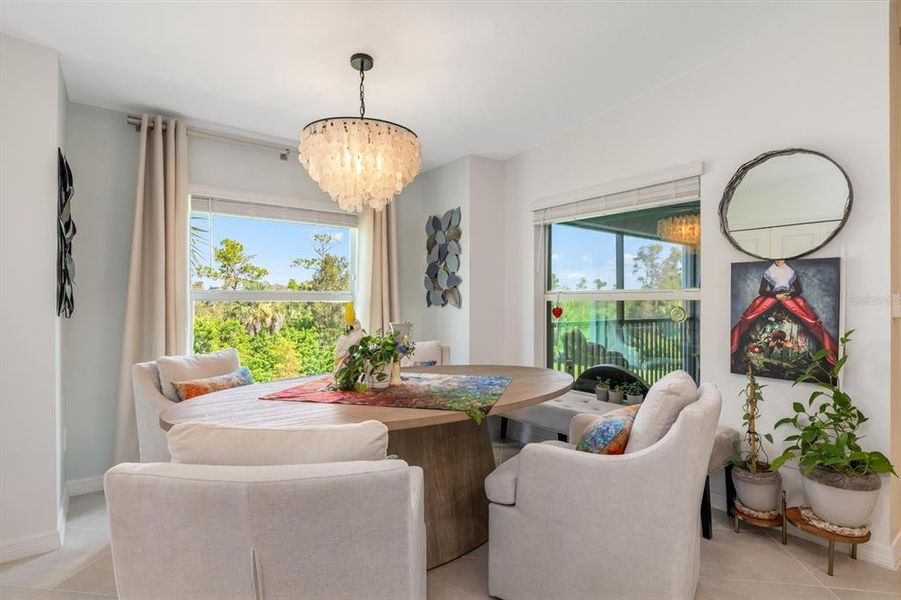 Furnished interior view inside a new home in , Punta Gorda (Image 32).