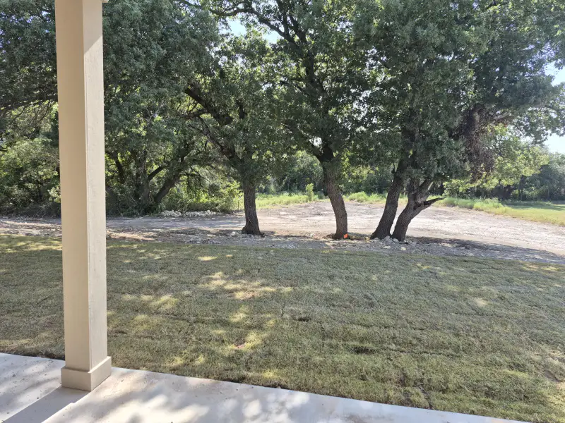 Doug Parr Homes | 131 Oak Meadow Ln Back Yard View