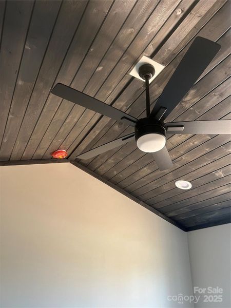 Tongue and groove ceiling