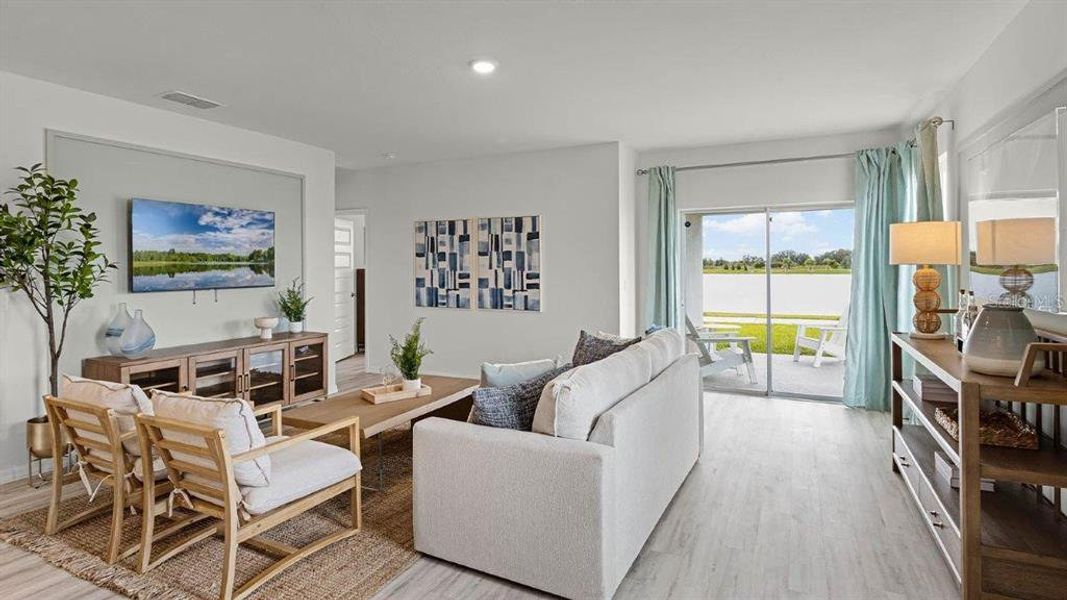 Furnished interior view inside a new home in , Lakeland (Image 11). Furnished interior view inside a new home in , Lakeland (Image 11).