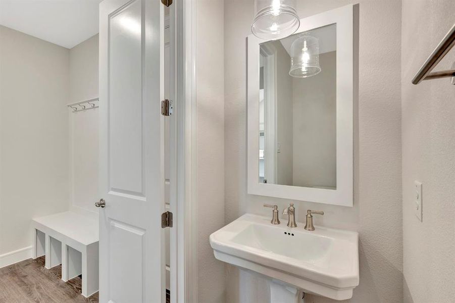 Furnished interior view inside a new home in Sterling Greene, Arlington (Image 26). Furnished interior view inside a new home in Sterling Greene, Arlington (Image 26).