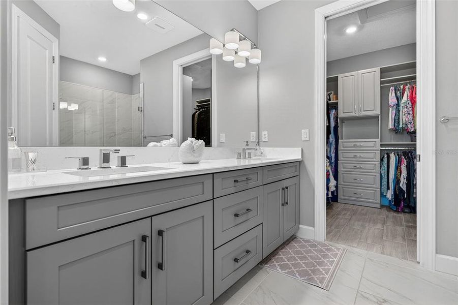 Furnished interior view inside a new home in , Bradenton (Image 45). Furnished interior view inside a new home in , Bradenton (Image 45).