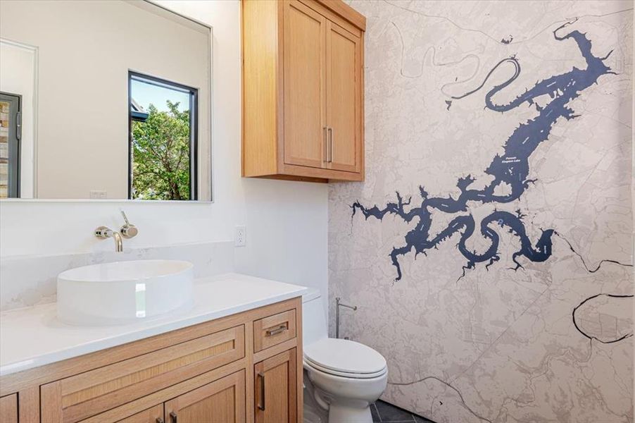 Close-up of interior finishes inside a home in , Graford (Image 11).