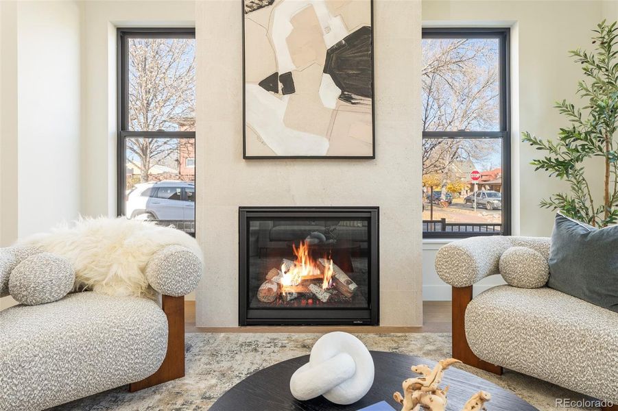 Furnished interior view inside a new home in , Denver (Image 8).