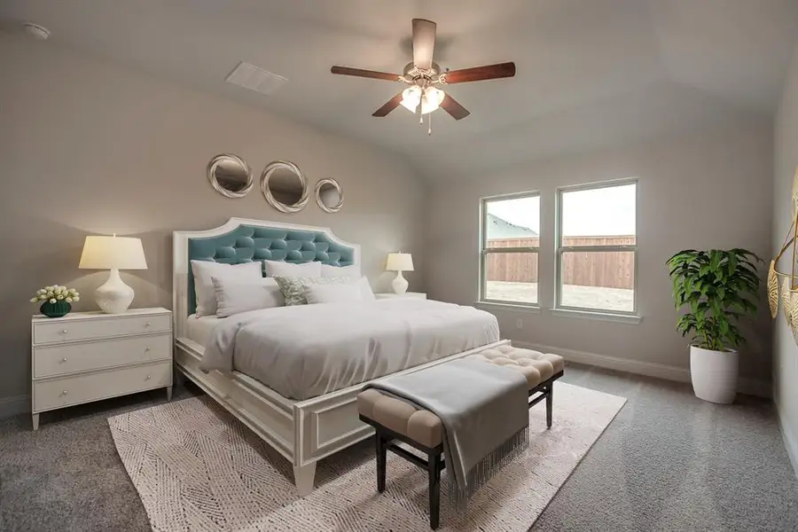 Beazer Homes Goodland Magnolia Floorplan. This is not a photo of the actual home, but is a photo of the Magnolia floorplan.