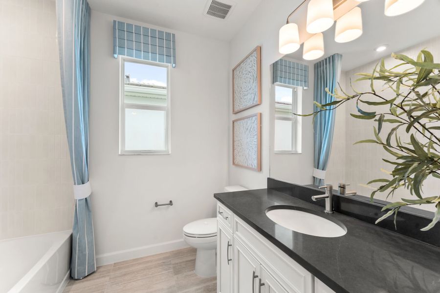 Representative furnished interior of a home built from the Clarion by Mattamy Homes in Tradition, Port St. Lucie (Image 13).