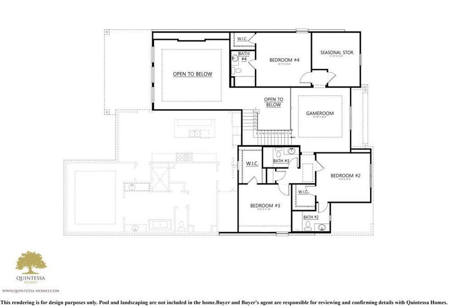 Artist Rendering of 2nd floor.