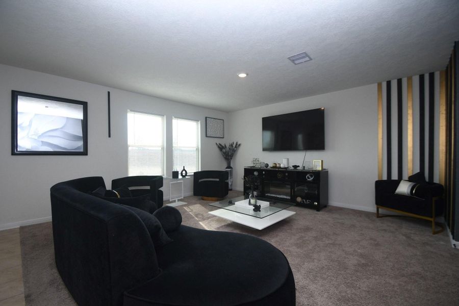 Furnished interior view inside a new home in , Katy (Image 5).