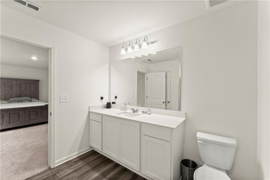 Furnished interior view inside a new home in Meriwether Place, Villa Rica (Image 25).