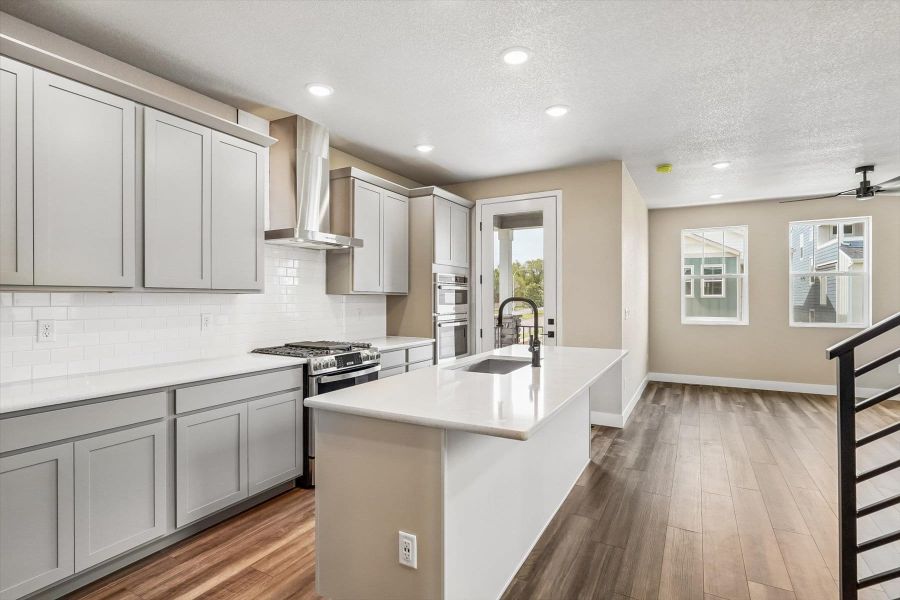 Furnished interior view inside a new home in Pony Park, Colorado Springs (Image 7).