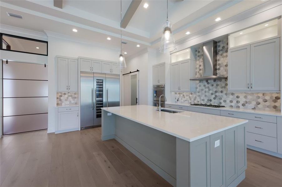 Furnished interior view inside a new home in Wild Blue at Waterside, Sarasota (Image 17). Furnished interior view inside a new home in Wild Blue at Waterside, Sarasota (Image 17).