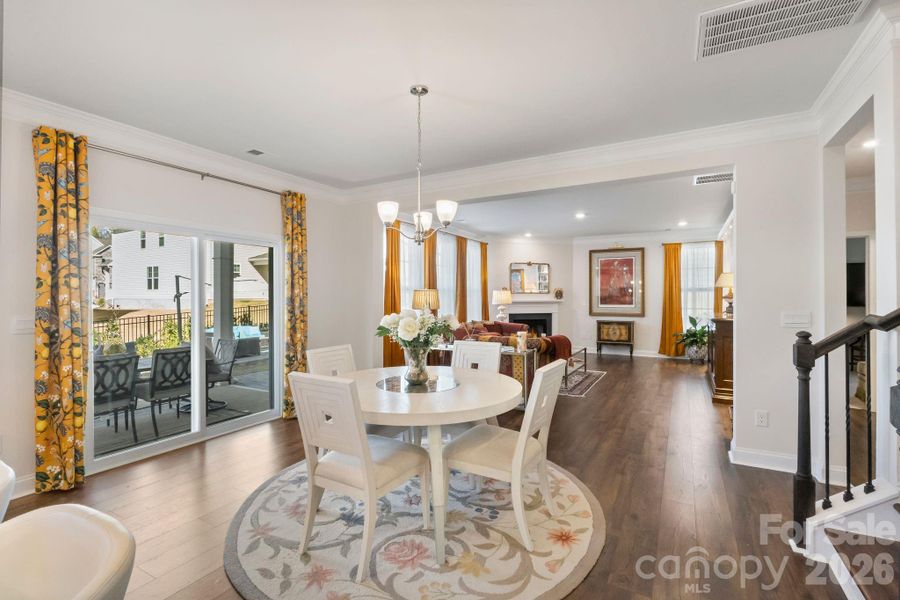 Furnished interior view inside a new home in Sylvan Creek, Denver (Image 31).