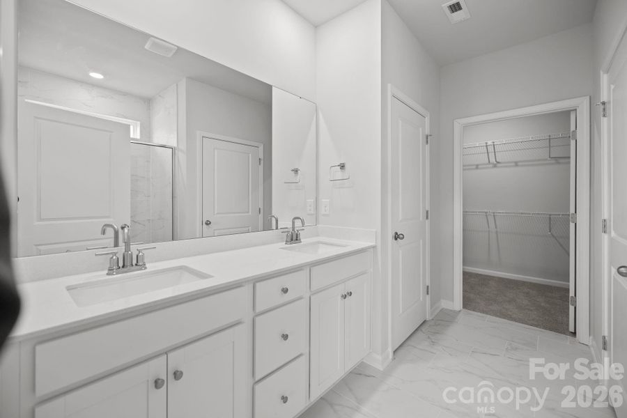 Furnished interior view inside a new home in Cottages at Wingate, Wingate (Image 10). Furnished interior view inside a new home in Cottages at Wingate, Wingate (Image 10).