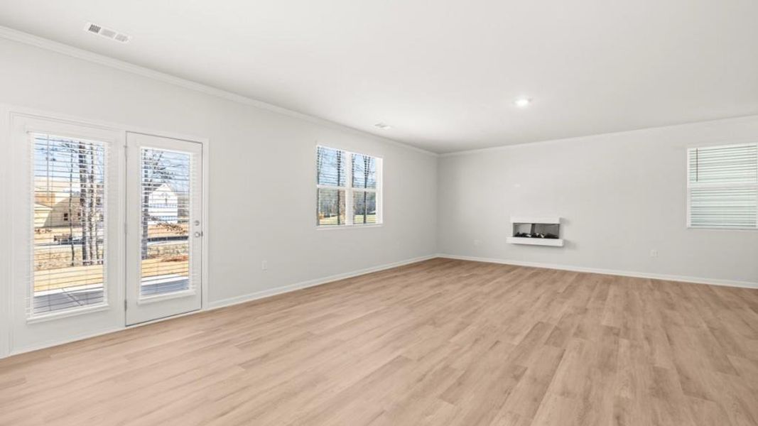 Spacious, unfurnished interior of a new home in Braselton Village, Braselton (Image 13). Spacious, unfurnished interior of a new home in Braselton Village, Braselton (Image 13).