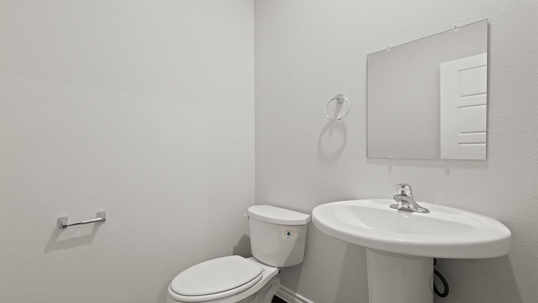 Secondary bathroom