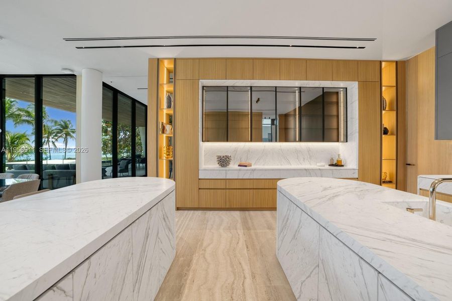 Furnished interior view inside a new home in , Golden Beach (Image 8).