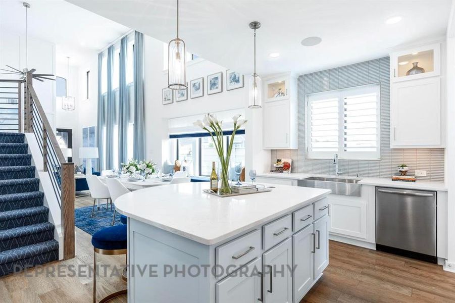Furnished interior view inside a new home in , Midlothian (Image 14).