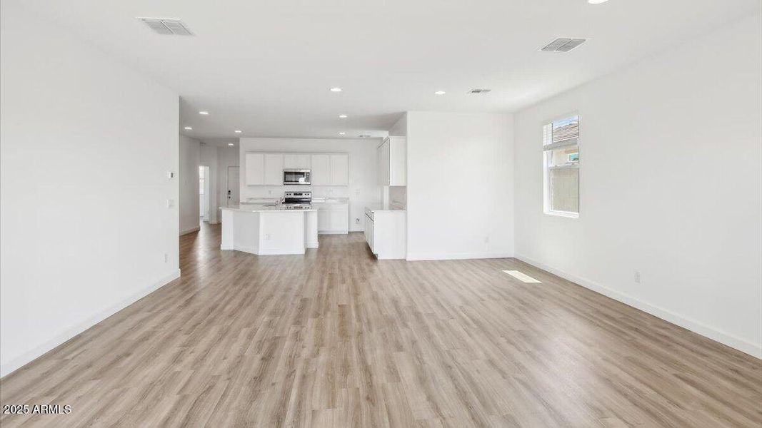 Kingston great room and kitchen Kingston great room and kitchen