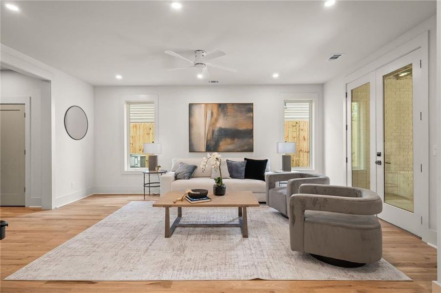 Furnished interior view inside a new home in , Brookhaven (Image 13). Furnished interior view inside a new home in , Brookhaven (Image 13).