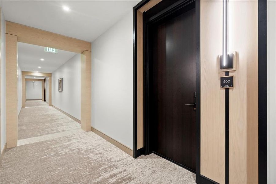 Spacious, unfurnished interior of a new home in The Dillon Buckhead, Atlanta (Image 21).