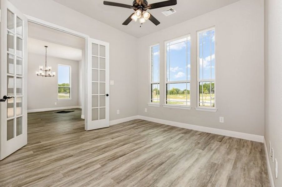 Spacious, unfurnished interior of a new home in Malabar Hill, Prosper (Image 23). Spacious, unfurnished interior of a new home in Malabar Hill, Prosper (Image 23).