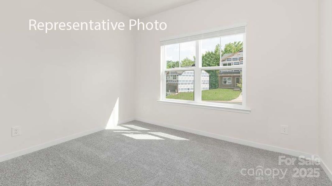 Spacious, unfurnished interior of a new home in The Hamptons at Hickory, Hickory (Image 18).