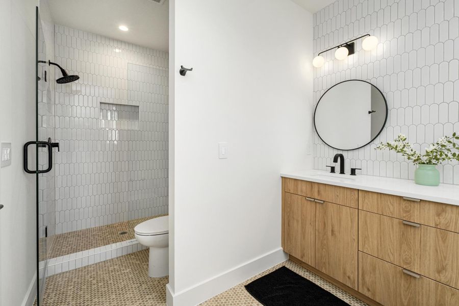 Furnished interior view inside a new home in , Austin (Image 5).