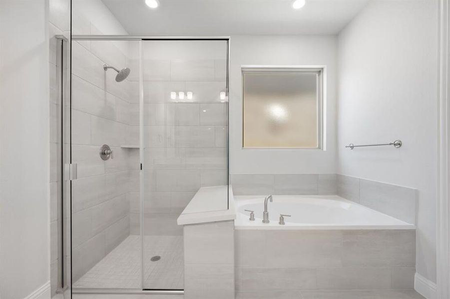 Furnished interior view inside a new home in South Oak 50s, Oak Point (Image 8). Furnished interior view inside a new home in South Oak 50s, Oak Point (Image 8).