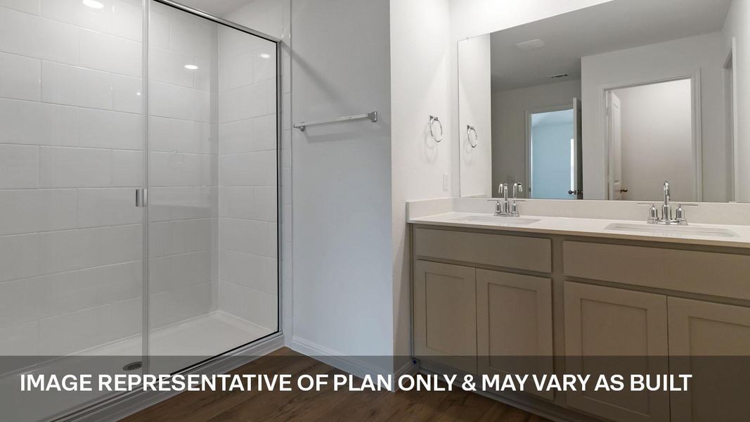 Furnished interior view inside a new home in Monarch Ranch, Manor (Image 4). Furnished interior view inside a new home in Monarch Ranch, Manor (Image 4).