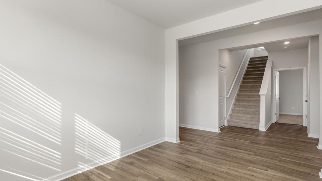 Spacious, unfurnished interior of a new home in Indigo Preserve, Leland (Image 18).