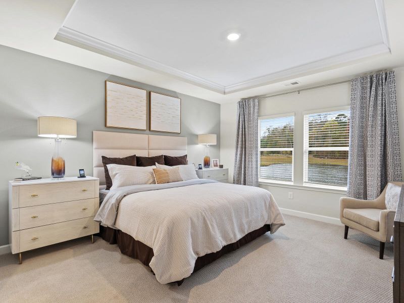 Furnished interior view inside a new home in , Summerville (Image 4).