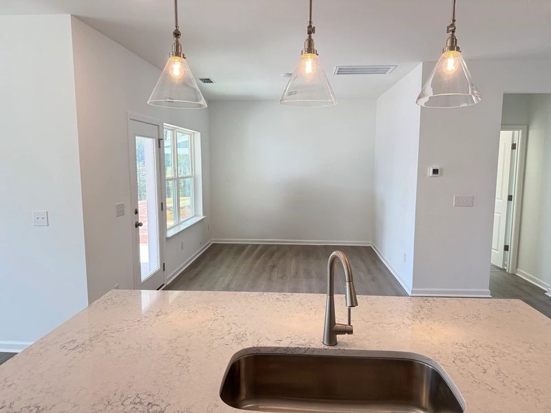 Close-up of interior finishes inside a home in Rowland's Grant, Fuquay Varina (Image 11).