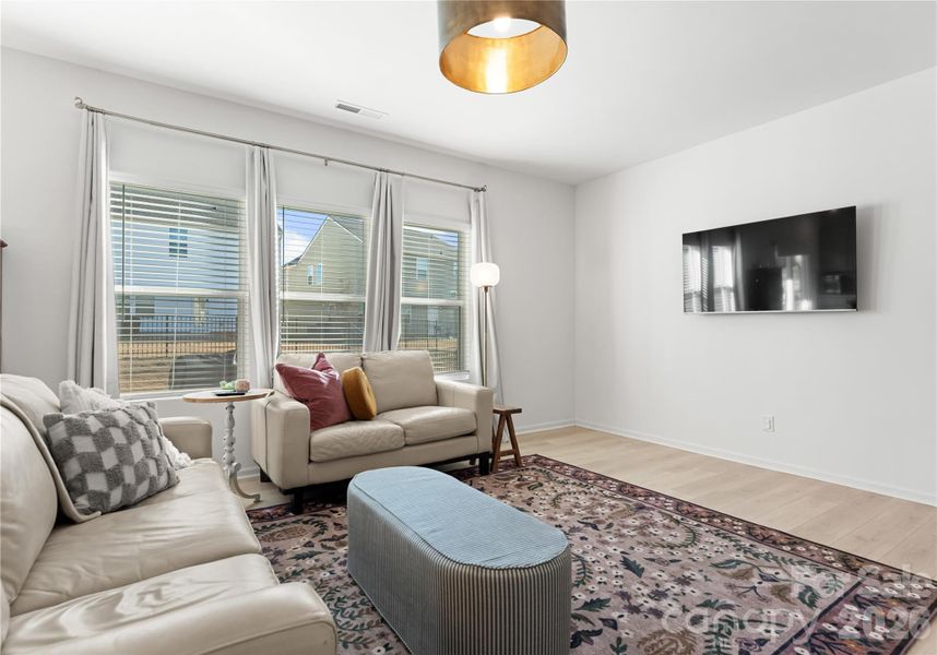 Furnished interior view inside a new home in Scotch Meadows, Monroe (Image 26).