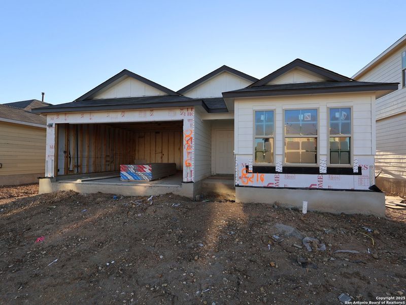 In-progress construction of a new home in Agave, San Antonio, TX (Image 30).