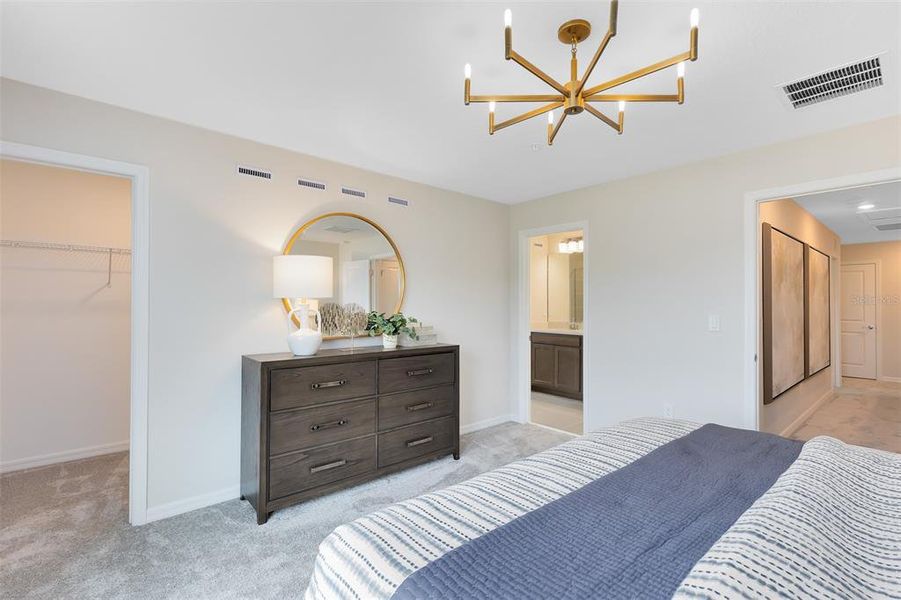 Furnished interior view inside a new home in Skylar Crest, Sanford (Image 22).