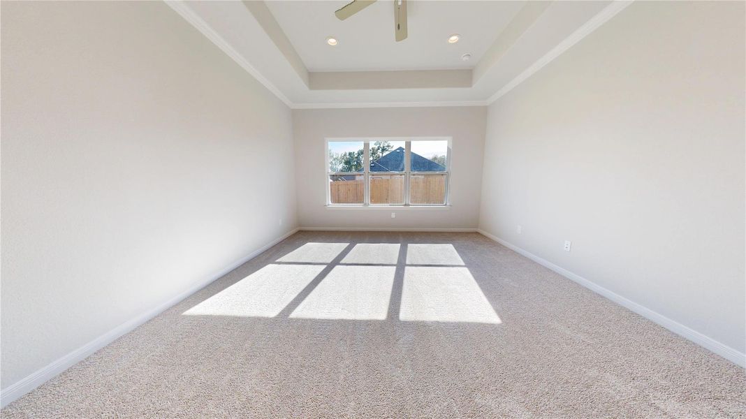 Spacious, unfurnished interior of a new home in Lexington Heights 50', Willis (Image 24).