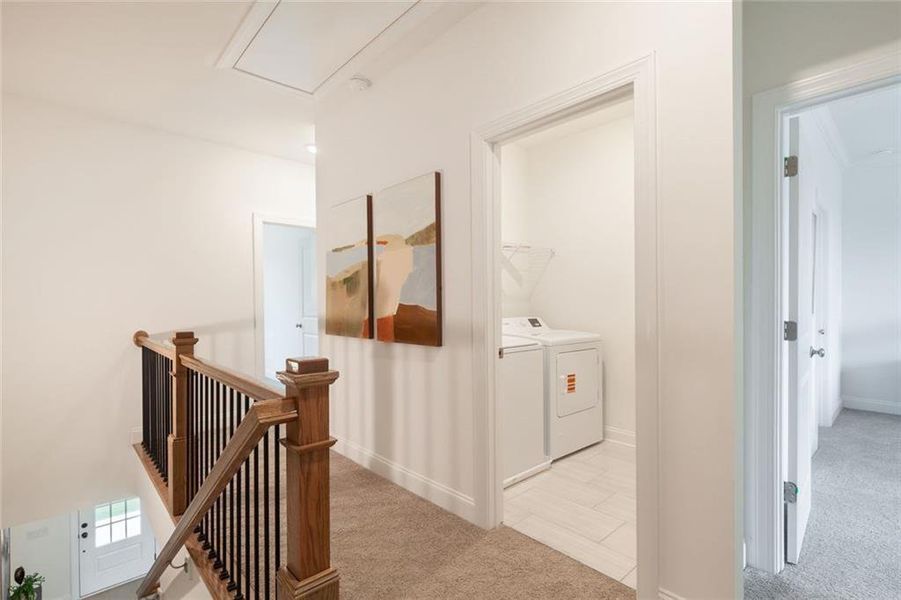 Furnished interior view inside a new home in , Sugar Hill (Image 18).