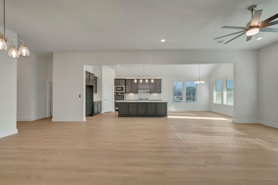 Spacious, unfurnished interior of a new home in The Oaks on 6th Street, Magnolia (Image 16).