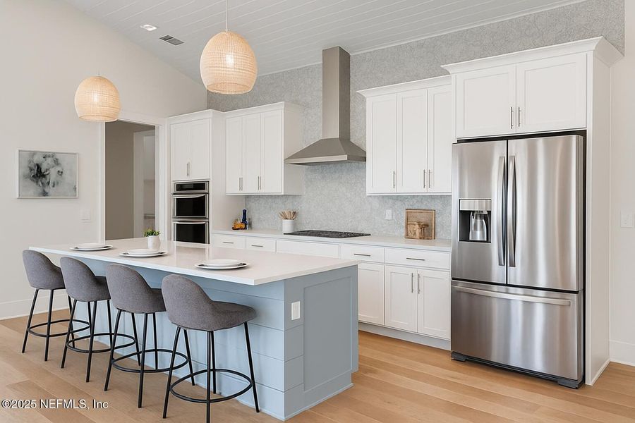 Furnished interior view inside a new home in , Neptune Beach (Image 6).