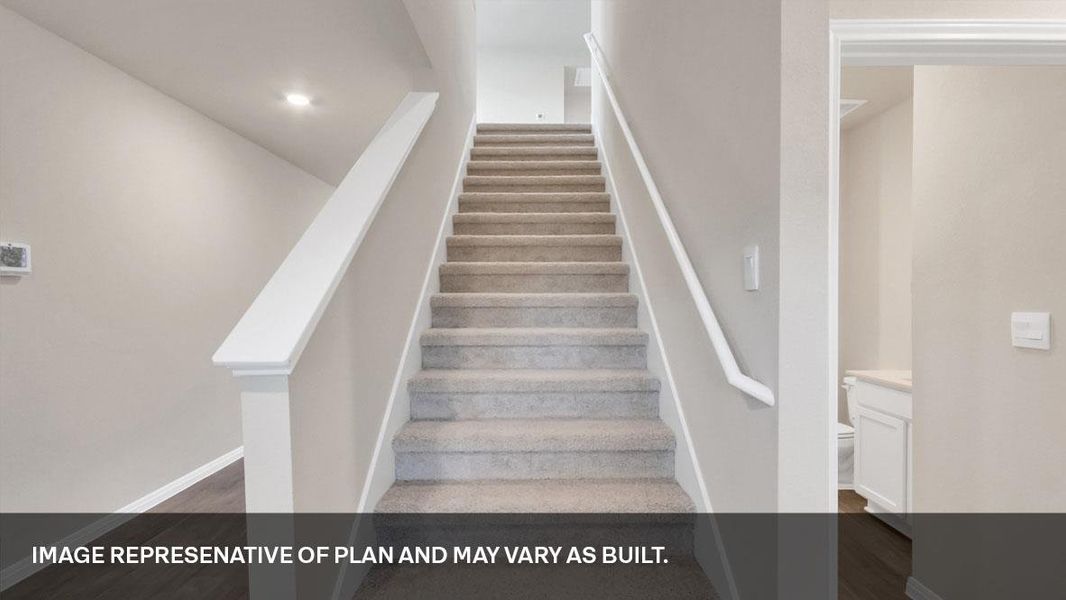 Spacious, unfurnished interior of a new home in Prairie Lakes, Buda (Image 12).