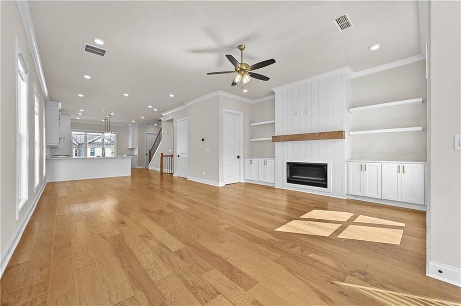 Spacious, unfurnished interior of a new home in , Johns Creek (Image 34).