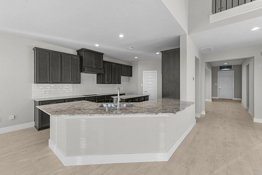 Furnished interior view inside a new home in Briarwood Crossing, Rosenberg (Image 13).