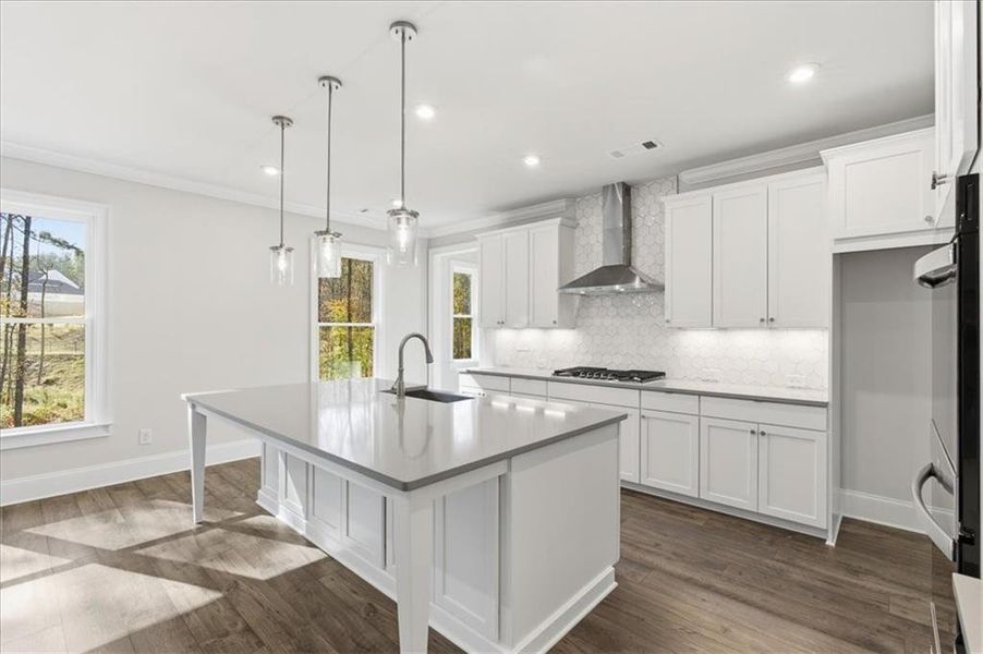 Furnished interior view inside a new home in Ford Landing, Acworth (Image 11).