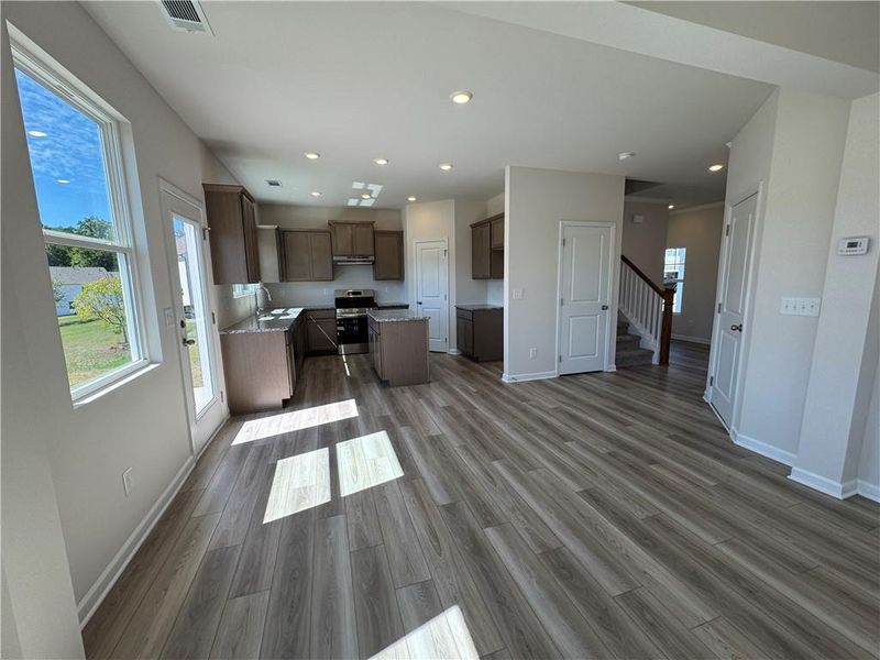Spacious, unfurnished interior of a new home in The Reserve at Willow Oaks, Canton (Image 15). Spacious, unfurnished interior of a new home in The Reserve at Willow Oaks, Canton (Image 15).