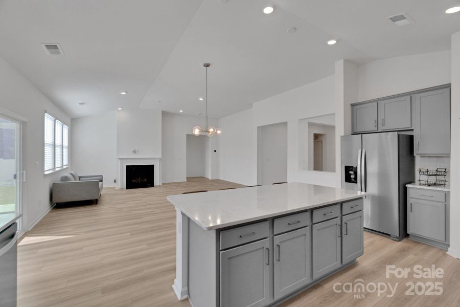 Furnished interior view inside a new home in The Hills, Huntersville (Image 7).