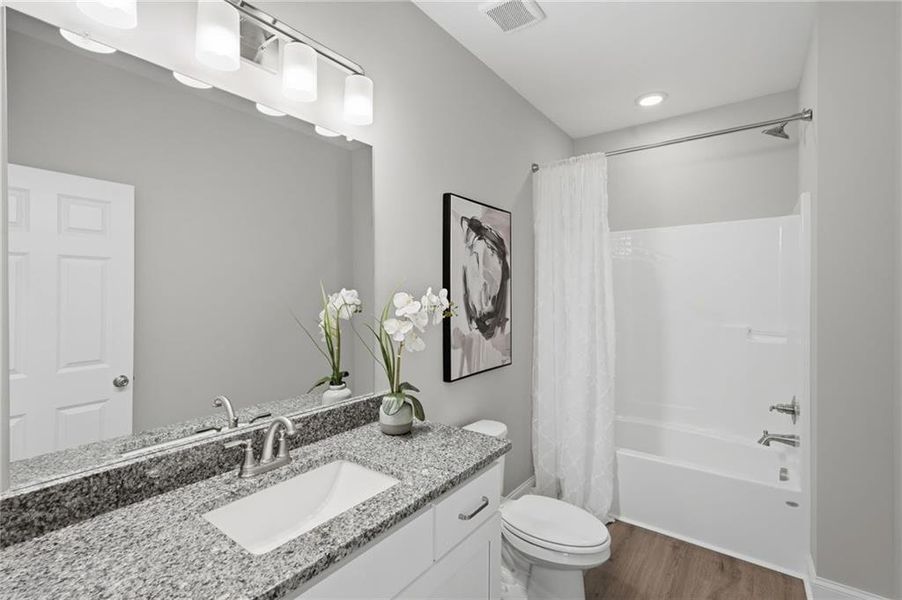 Furnished interior view inside a new home in , Gainesville (Image 33). Furnished interior view inside a new home in , Gainesville (Image 33).