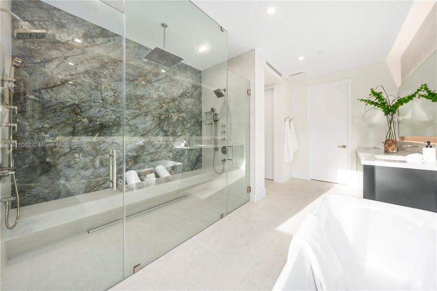 Furnished interior view inside a new home in , Miami (Image 6). Furnished interior view inside a new home in , Miami (Image 6).