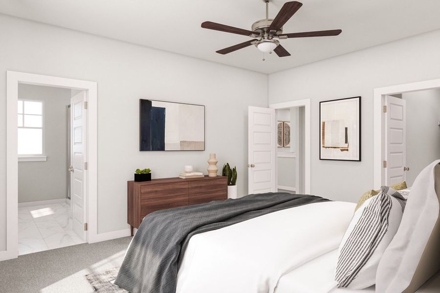 Representative furnished interior of a home built from the Tribeca by Tri Pointe Homes in Union Collection at Park Central, Georgetown (Image 14). Representative furnished interior of a home built from the Tribeca by Tri Pointe Homes in Union Collection at Park Central, Georgetown (Image 14).