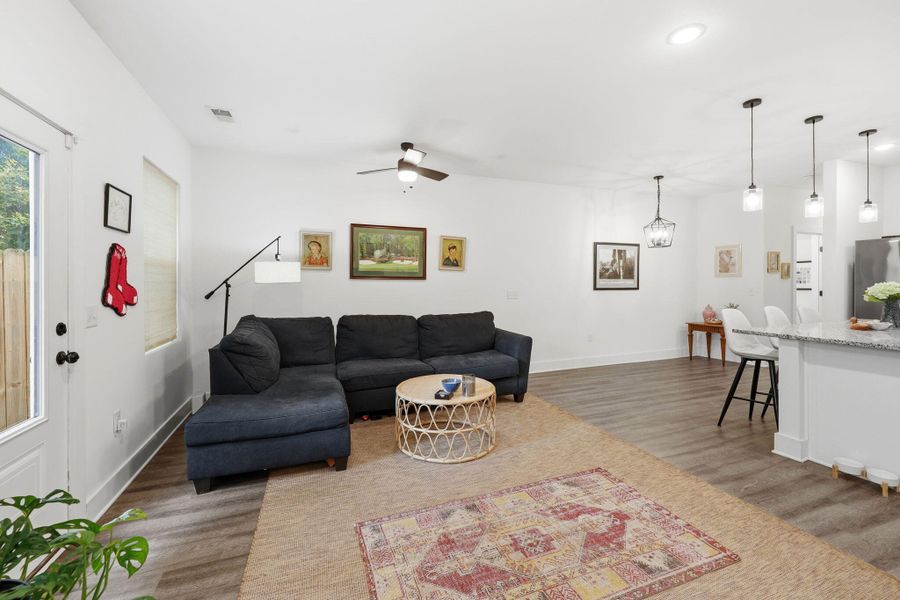 Furnished interior view inside a new home in , North Charleston (Image 5).