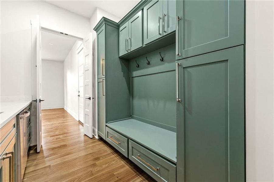 Furnished interior view inside a new home in , Atlanta (Image 17).